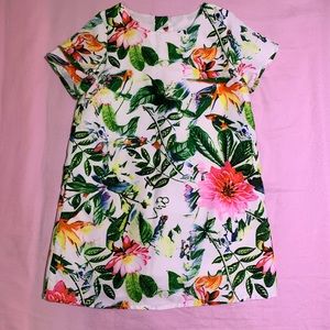 Girls Floral Short Dress